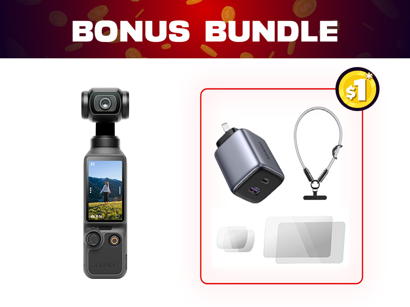 Osmo Pocket 4 + $1 Bonus Bundle